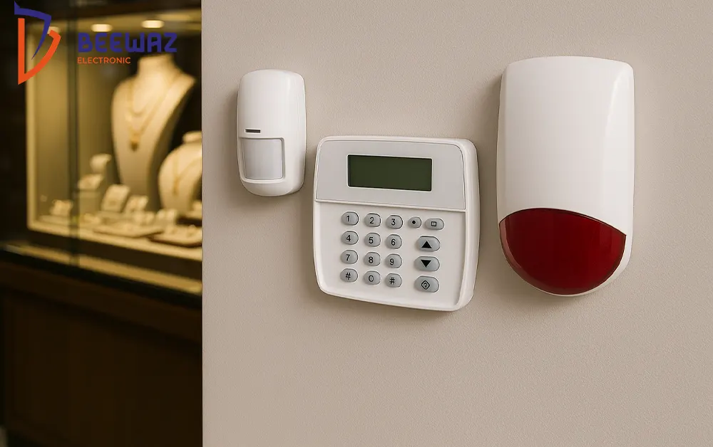 دزدگیر مناسب مغازه طلا و جواهرات